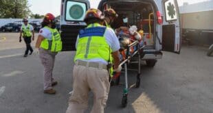 Gobierno de Estefanía Mercado realiza segundo rescate humanitario en menos de un mes con helicóptero de la SSC Playa del Carmen, ahora en Tulum