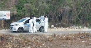 Hallan ejecutado a un presunto taxista cerca del Hotel Nickelodeon, en Playa del Carmen