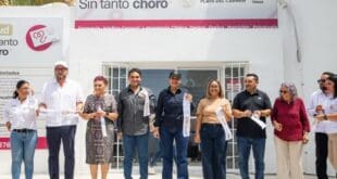 Inaugura Estefanía Mercado la Segunda Unidad Médica “Salud Sin Tanto Choro” en Playa del Carmen; está ubicada en la colonia Zacil-Ha