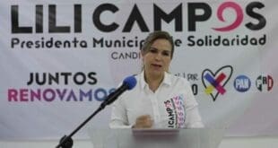Lili Campos le apuesta a los jóvenes; propone coworking, transporte gratuito y apoyos a emprendedores