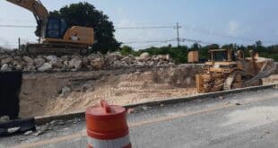 Luego de 3 años, concluye federación la obra del socavón al sur de Playa del Carmen