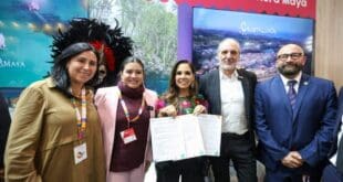 Mara Lezama respalda al gobierno de Playa del Carmen en FITUR, en firma de histórico acuerdo entre el gobierno de Estefanía Mercado y la Riviera Cristallina, Italia