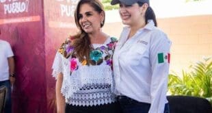 Mara Lezama y Estefanía Mercado traen la Caravana del Bienestar a Playa del Carmen