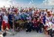 Más de 2 mil personas acompañan a Estefanía Mercado en mega brigada de limpieza de playas para hacer frente al sargazo