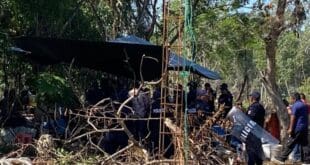 Policía frustra invasión de predios frente al Colegio Mayaland en Playa del Carmen
