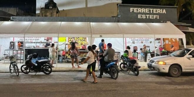 Por denuncia ciudadana, autoridades municipales de Playa del Carmen retiran comercio irregular en La Guadalupana
