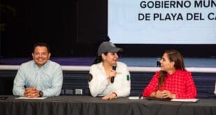 Respalda Mara Lezama liderazgo de Estefanía Mercado y destaca avances del gobierno de Playa del Carmen