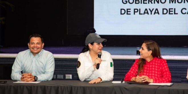 Respalda Mara Lezama liderazgo de Estefanía Mercado y destaca avances del gobierno de Playa del Carmen
