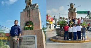 Sergio Tolosa participa en ceremonia a Luis Donaldo Colosio, a 30 años de su fallecimiento